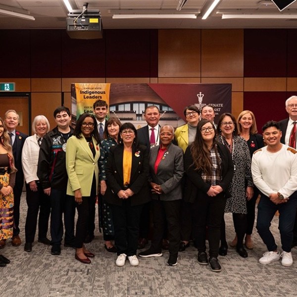 ‘A brighter future’: Voices of Youth Indigenous Leaders 2024 participants testify at Senate&nbsp;committee
